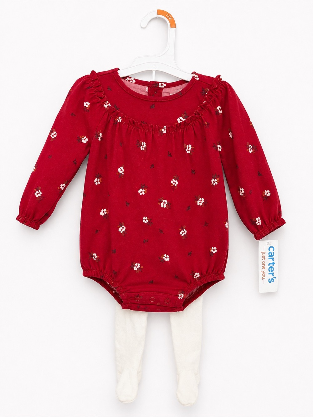 Adorable Carter’s Just One You 2-piece baby girl outfit, new with tags.